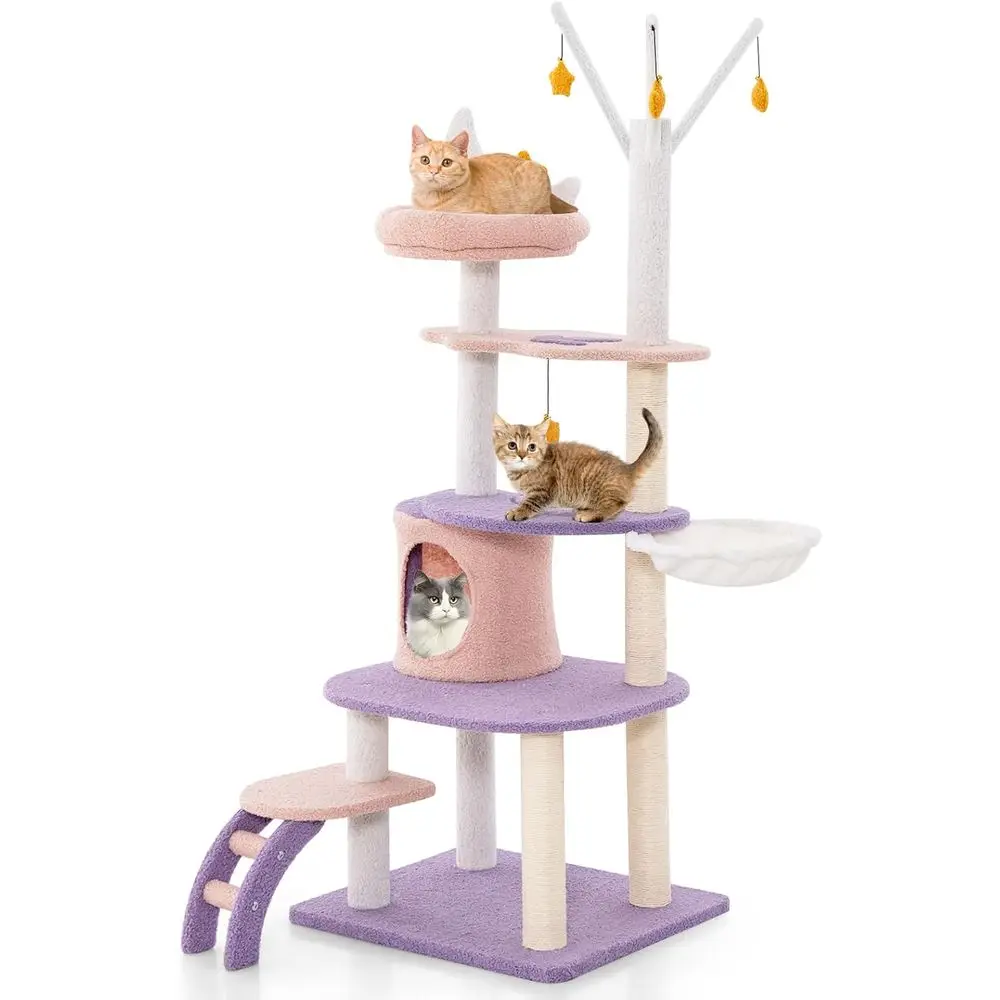Cat Scratching Post - Torre para Gatos de 62 Pulgadas