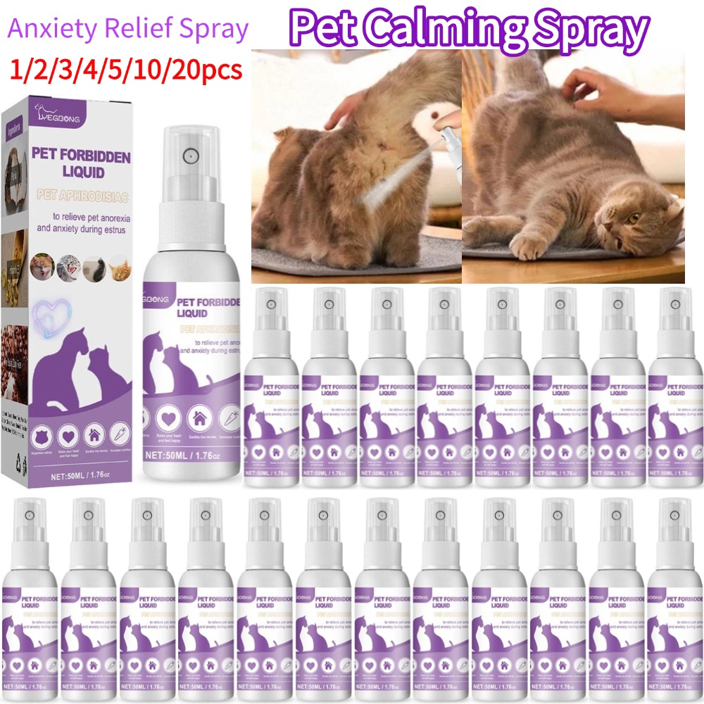 Pet Supplies Discount - Spray Calmante para Mascotas, Feromonas para