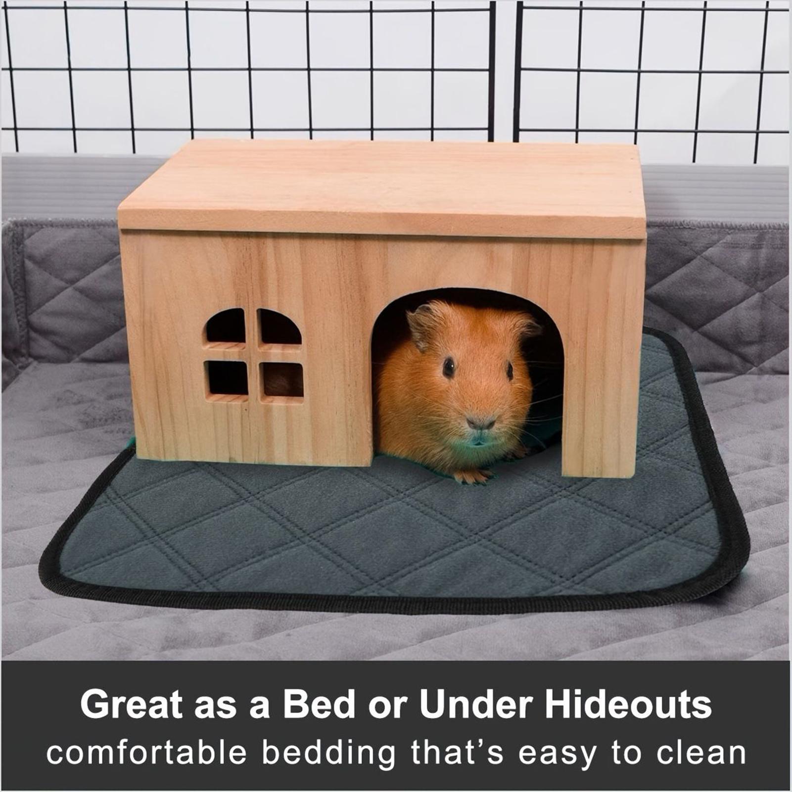 Forro de jaula de conejito, 4  - Hedgehog Bedding Liner reseña y precio