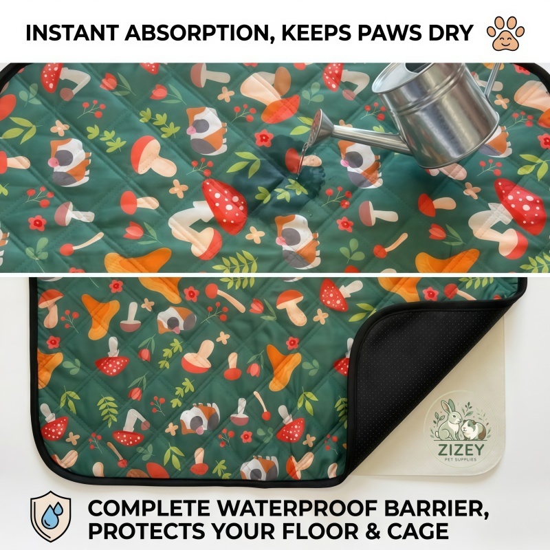 Alfombrilla lavable para hámst - Hedgehog Bedding Liner reseña y precio