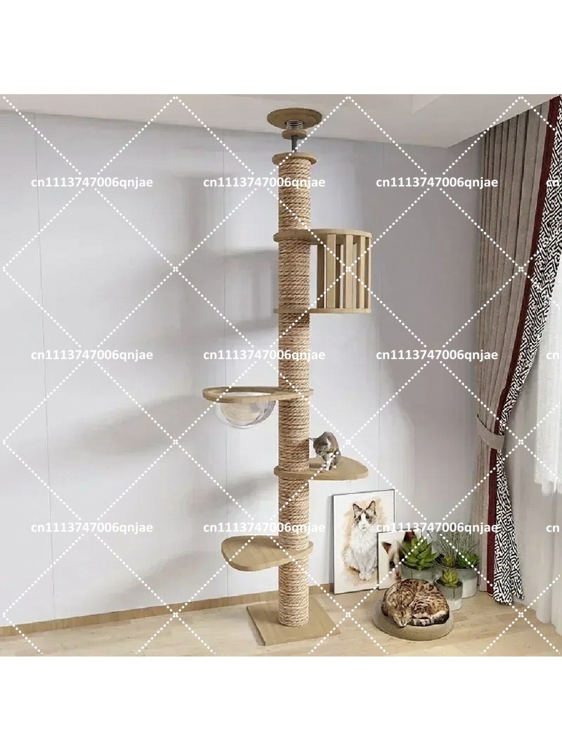 Árbol para Gatos de Madera par - Cat Scratching Post reseña y precio
