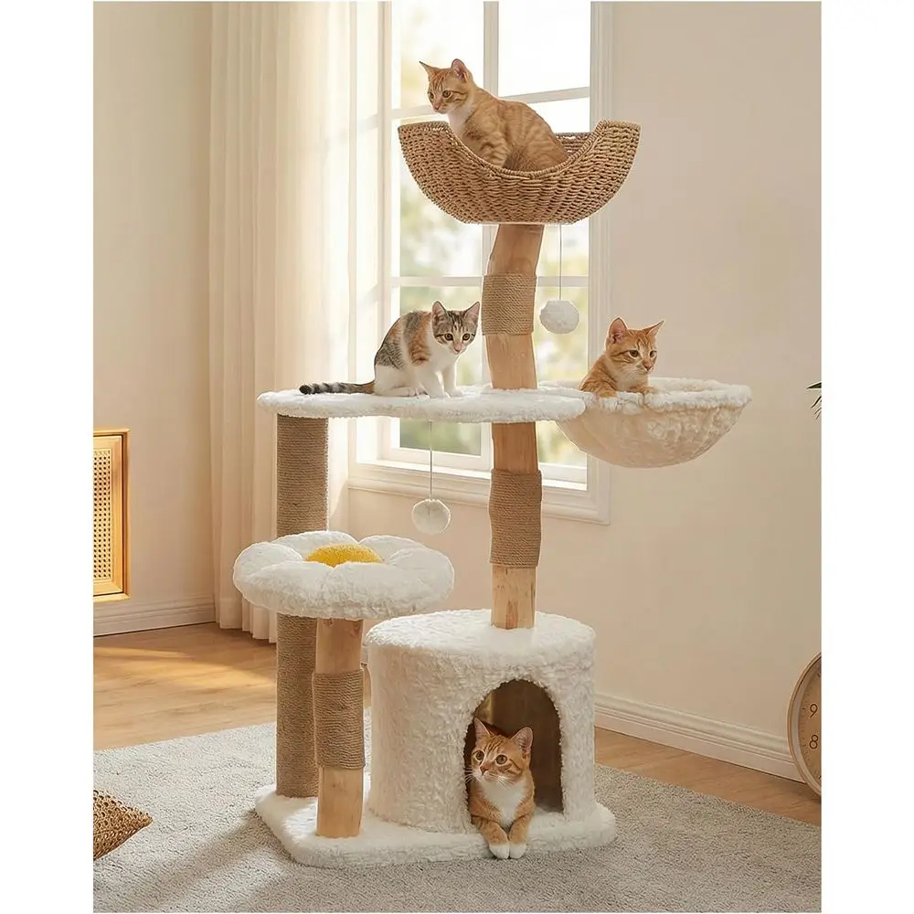 Torre para Gatos de Madera Mac - Cat Scratching Post reseña y precio