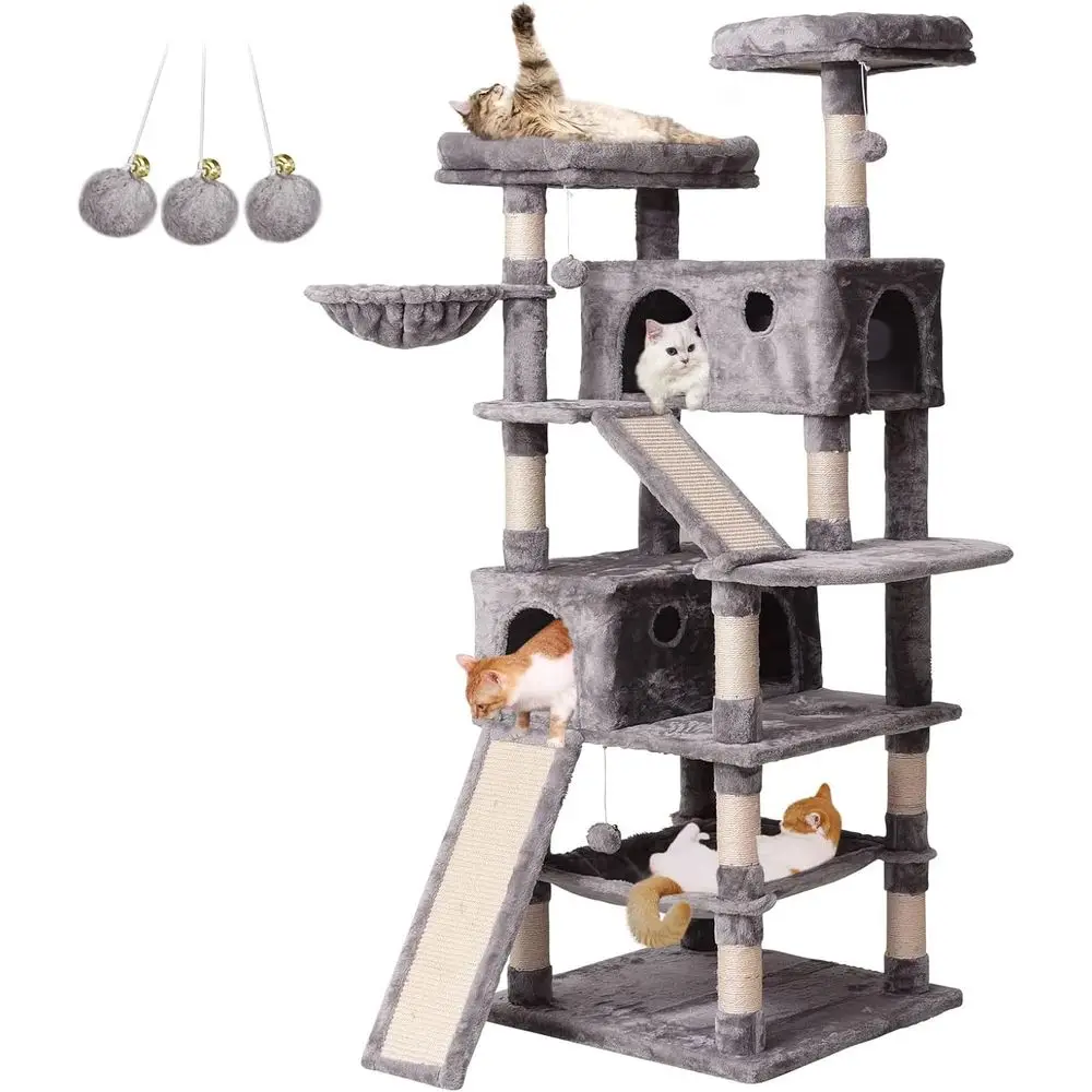 Árbol rascador multinivel 70.1 - Cat Scratching Post reseña y precio