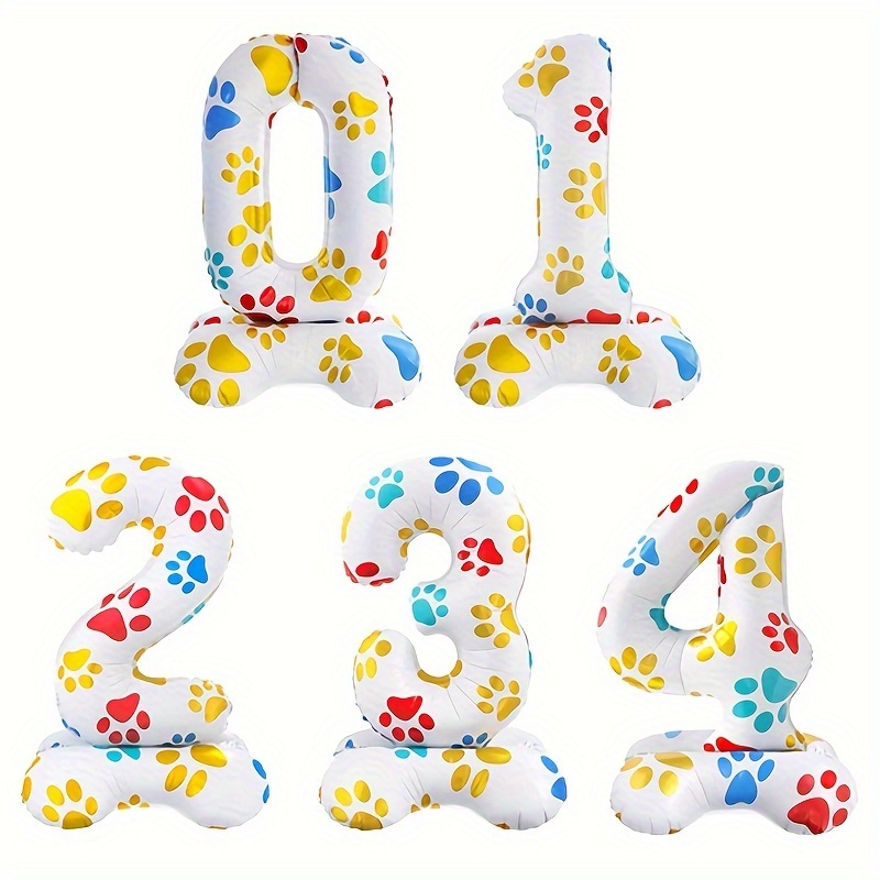 1 Globo de Número Blanco de 16 - Pet Supplies Discount reseña y precio