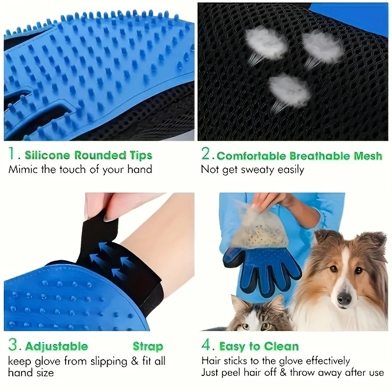 Guante Peine Quita Pelos para  - Pet Supplies Discount reseña y precio